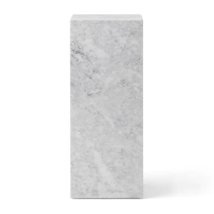 Pedestal Plinth Pedestal 30x30x75 cm - Carrara - Audo Copenhagen