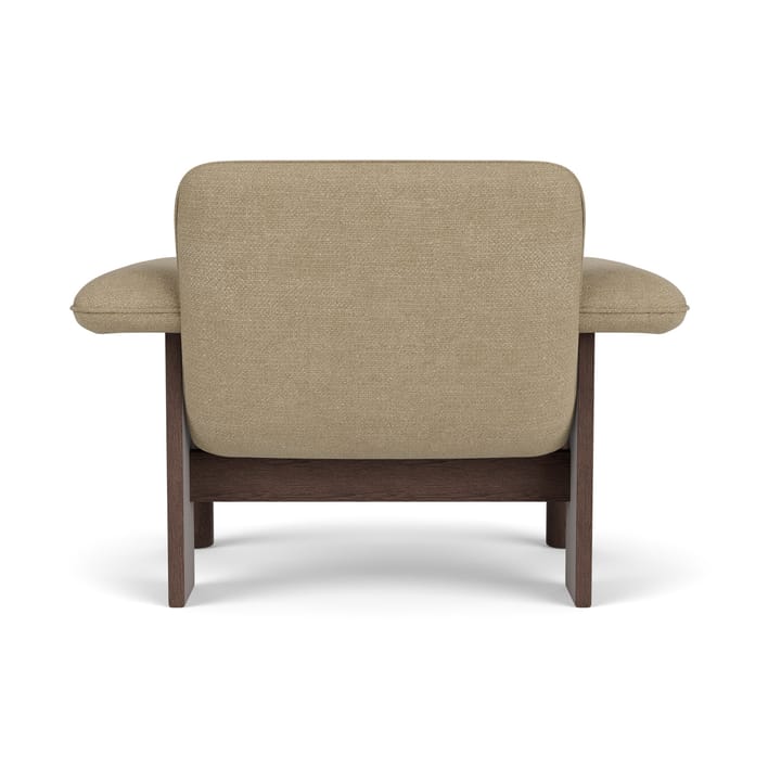 Poltrona Brasilia low back, Dark oak-Audo Bouclé 02 Audo Copenhagen