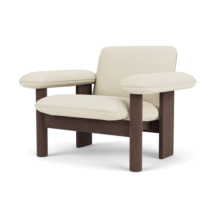 Poltrona Brasilia low back, Dark oak-Baru 0200 Audo Copenhagen