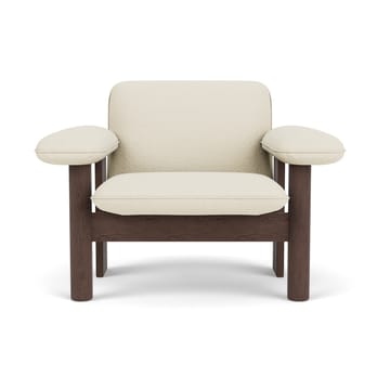 Poltrona Brasilia low back - Dark oak-Baru 0200 - Audo Copenhagen