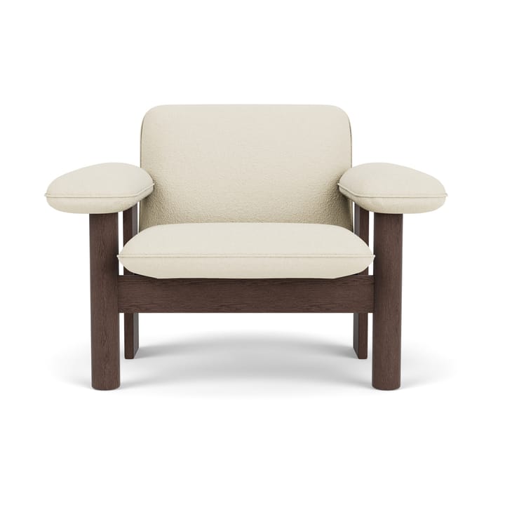 Poltrona Brasilia low back, Dark oak-Baru 0200 Audo Copenhagen