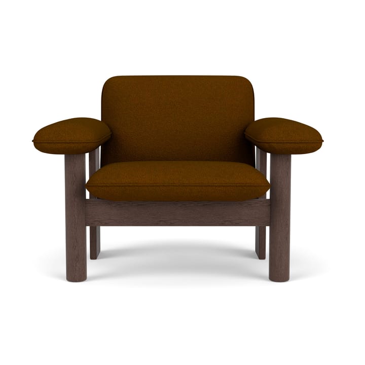 Poltrona Brasilia low back, Dark oak-Baru 0450 Audo Copenhagen