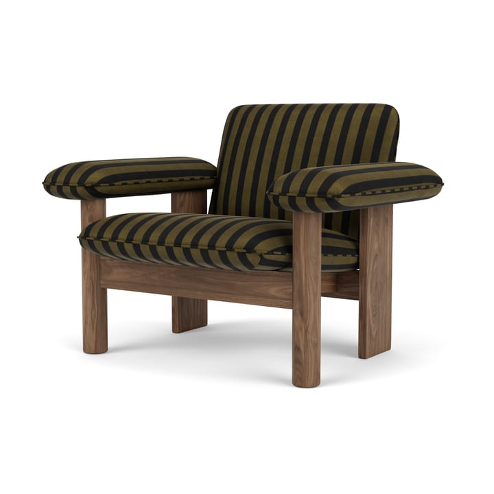 Poltrona Brasilia low back - Walnut-Cabanon Soft FCL7029-04 - Audo Copenhagen