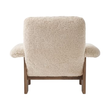 Poltrona Brasilia - Walnut-Nature sheepskin curly - Audo Copenhagen