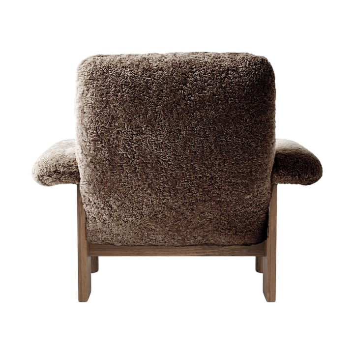 Poltrona Brasilia, Walnut-Sahara sheepskin curly Audo Copenhagen