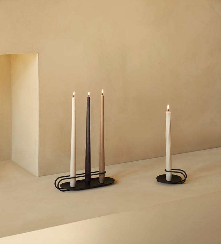 Porta velas Clip 5 cm, Preto Audo Copenhagen