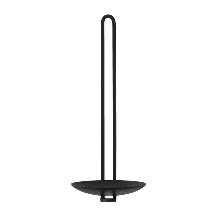 Porta velas parede Clip 20 cm, Preto Audo Copenhagen