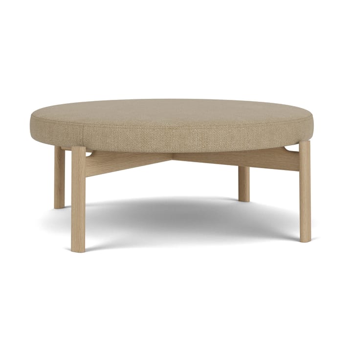 Pouf Passage Ø98,5 cm, Natural oak-Audo Bouclé 02 Audo Copenhagen