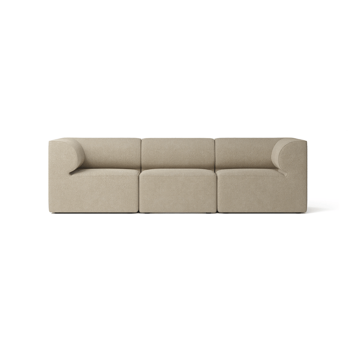 Sofá modular Eave 86 configuración 2 - Sofá de 3 lugares tecido bouclé 02 beige - Audo Copenhagen