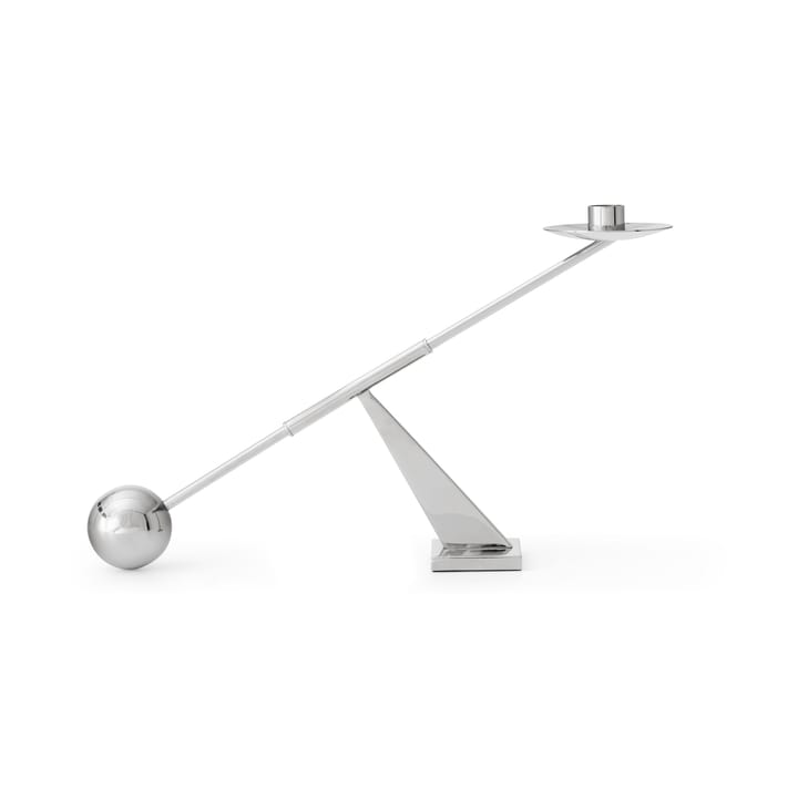 Suporte de velas Interconnect 42,5 cm - Stainless steel - Audo Copenhagen