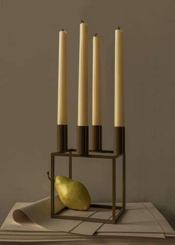 Suporte de velas Kubus 4 - Olive - Audo Copenhagen