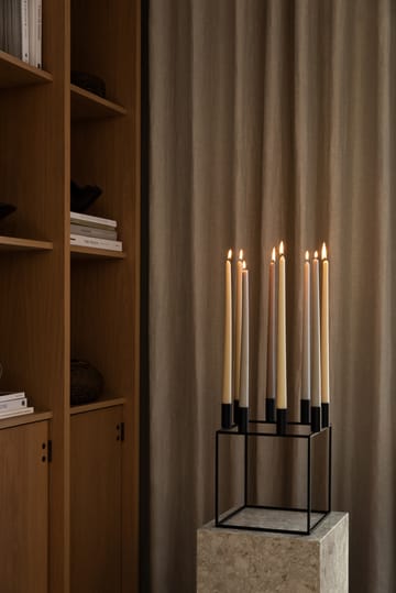 Suporte de velas Kubus 8 - preto - Audo Copenhagen