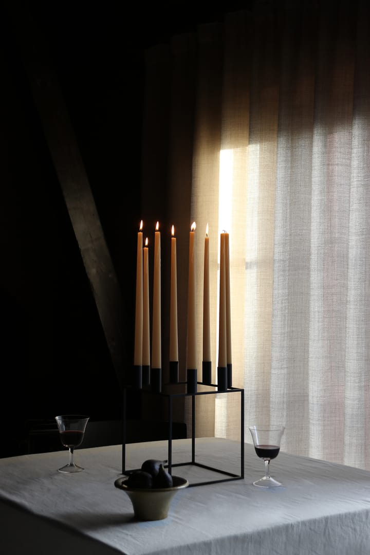 Suporte de velas Kubus 8 - preto - Audo Copenhagen