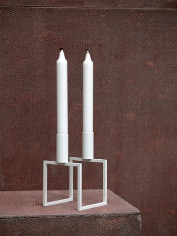 Suporte de velas Line - branco - Audo Copenhagen