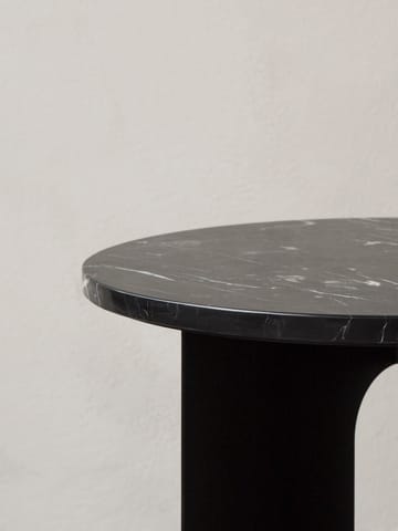 Tampo de mesa de apoio Androgyne Ø63 cm - Nero Marquina - Audo Copenhagen