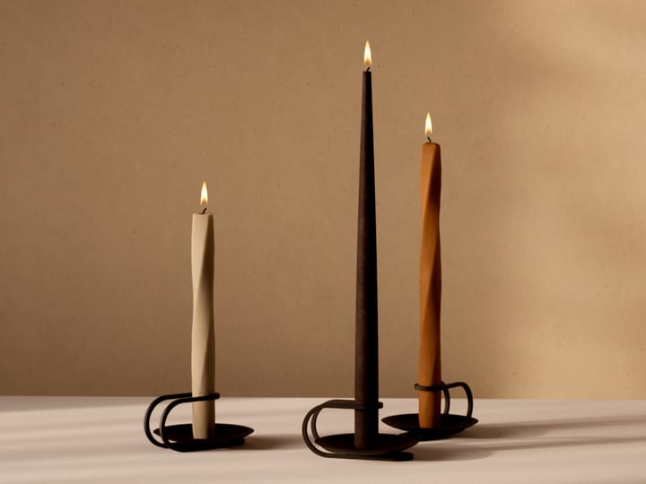 Velas Spire 38 cm 6-unidades , Ivory Audo Copenhagen