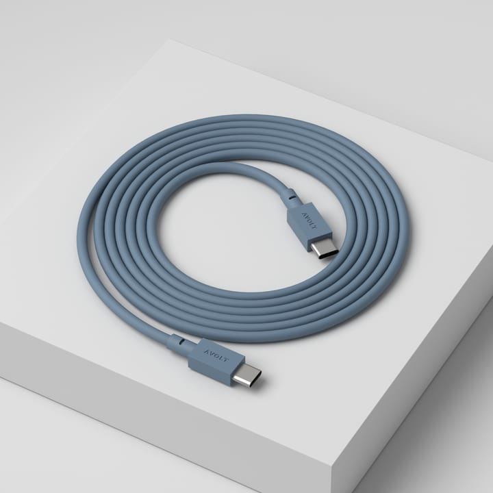 Cable 1 USB-C para USB-C cabo de carregamento 2 m - Shark blue - Avolt