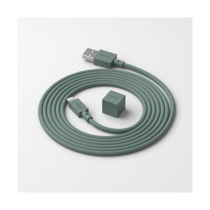 Cabo USB-A para Lightning 1,7 m Cable 1, Green Avolt