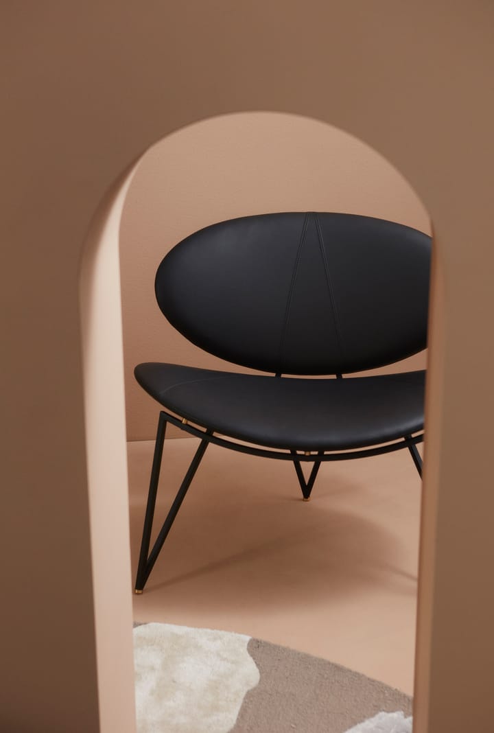 Cadeira lounge Semper - preto-preto - AYTM