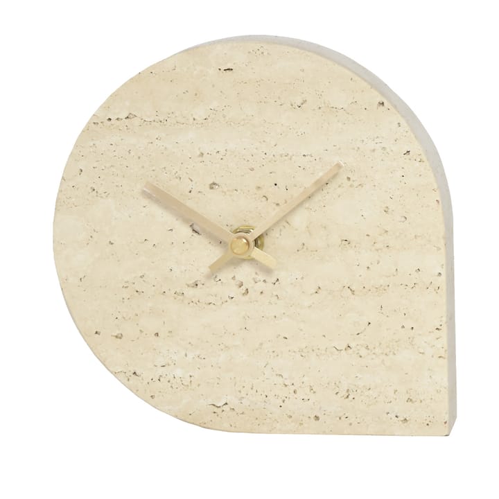 Relógio STILLA 15,8x16 cm - Travertino  - AYTM