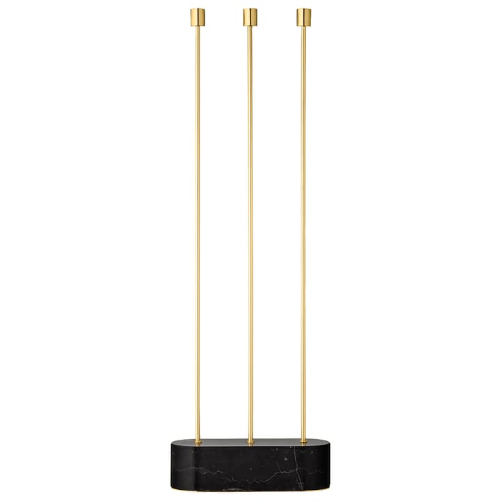 Suporte de velas Grasil floor, preto-dourado AYTM