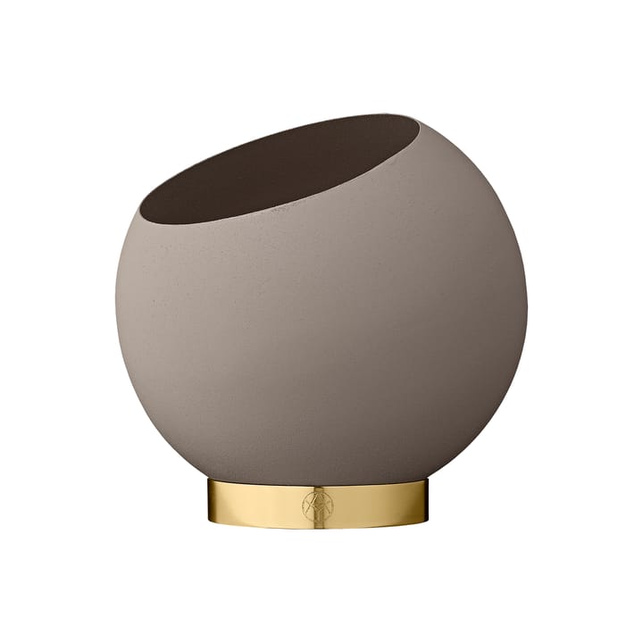 Vaso de flores Globe Ø17 cm - Taupe - AYTM