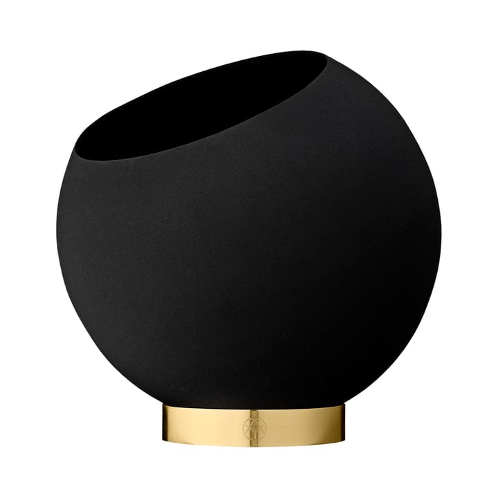 Vaso de flores Globe Ø21 cm - Preto - AYTM