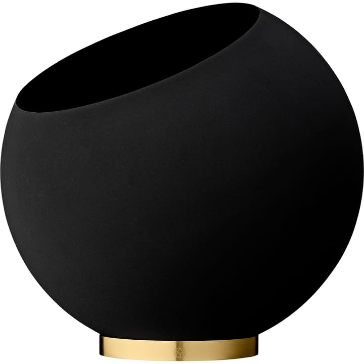 Vaso de flores Globe Ø43 cm - Preto - AYTM