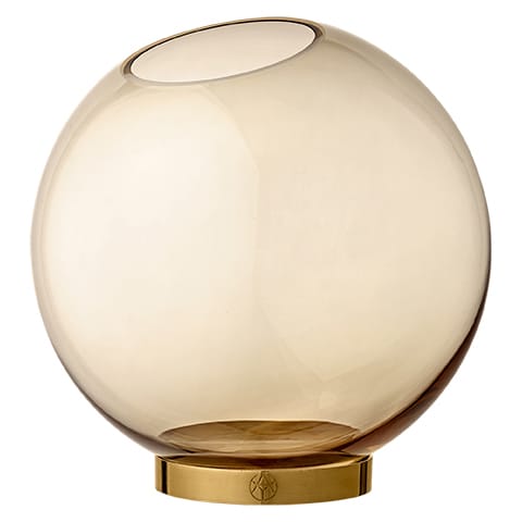 Vaso grande Globe - âmbar-dourado - AYTM