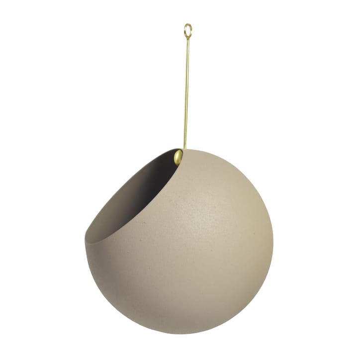 Vaso suspenso Ø17 cm A28 cm GLOBE - Taupe - AYTM