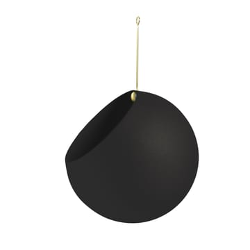 Vaso suspenso Ø21 cm A32 cm GLOBE - Preto - AYTM