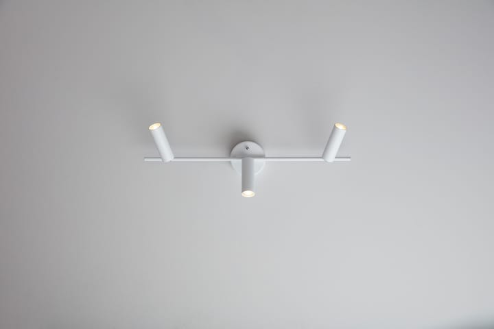 Candeeiro de 3 focos Cato Slim - Branco mate-LED - Belid