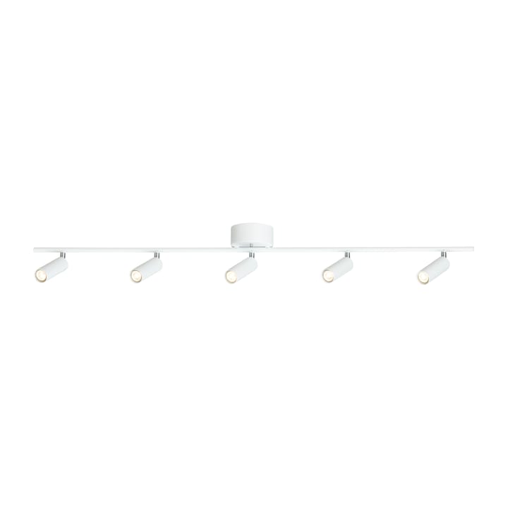 Candeeiro de 5 focos Cato Slim - Branco mate-LED - Belid