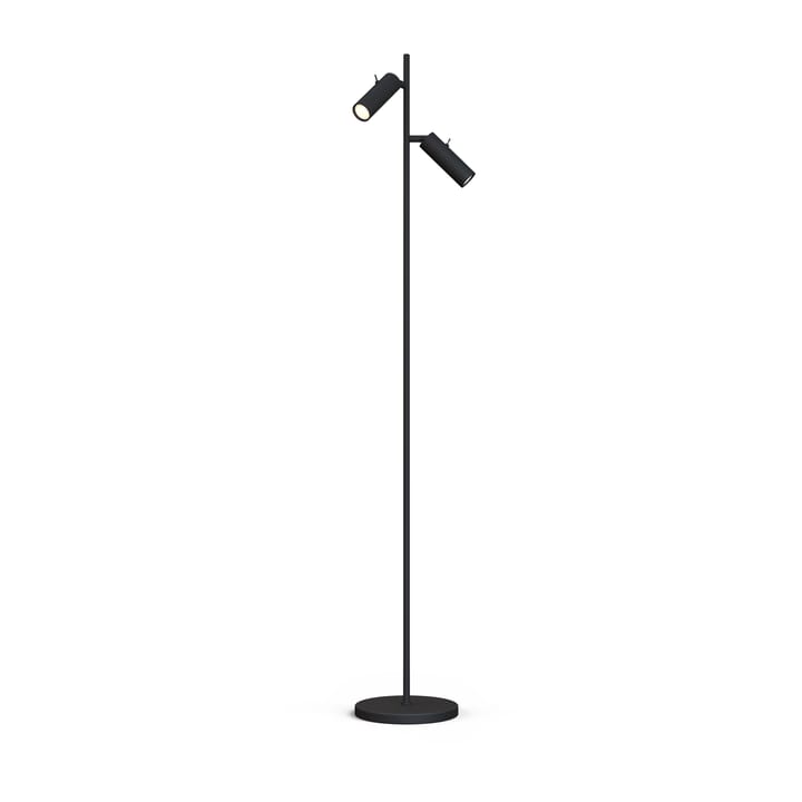 Candeeiro de pé duplo Cato Slim  - Preto mate-LED - Belid