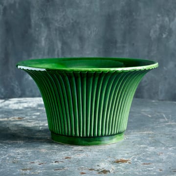 Daisy vaso esmaltado Ø25 cm  - Verde - Bergs Potter