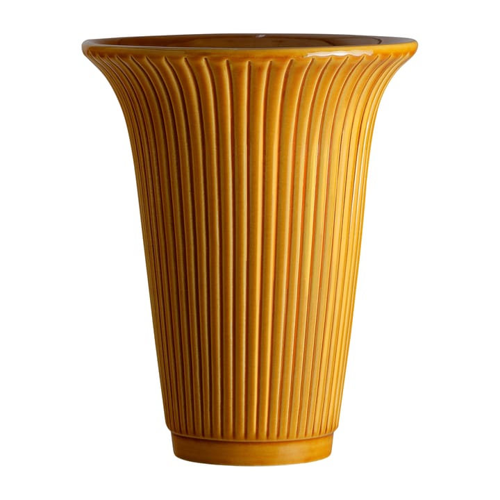 Vaso brilhante Daisy Ø12 cm, Amarelo Bergs Potter