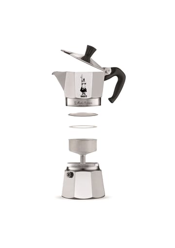 Cafeteira Bialetti Moka 3 chávenas - Prata - Bialetti