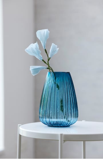 Vaso Kusintha 22 cm - Azul  - Bitz