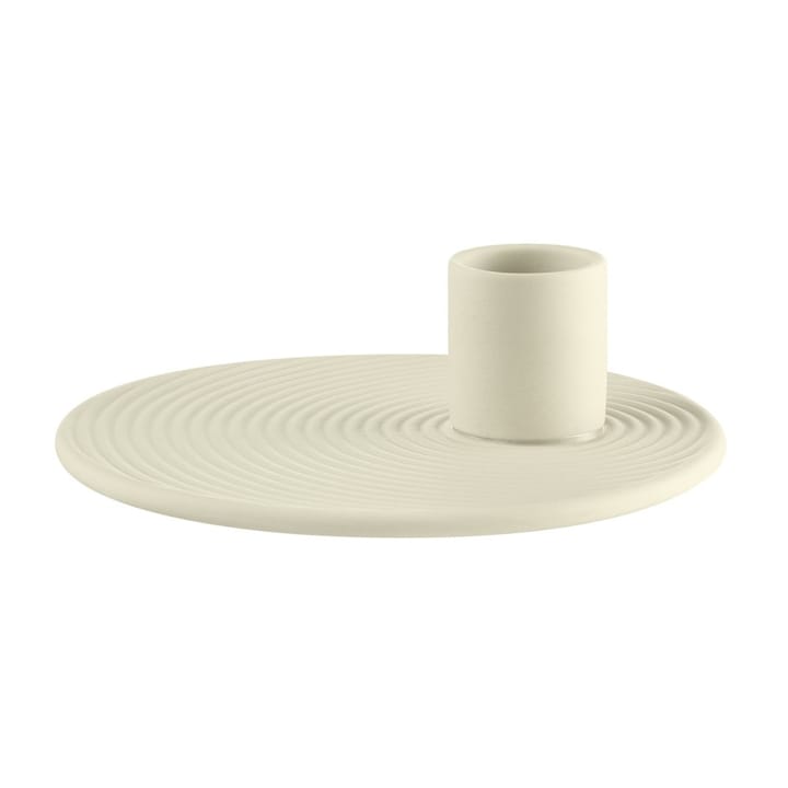 Castiçal Nona Ø12 cm - Baunilha - blomus