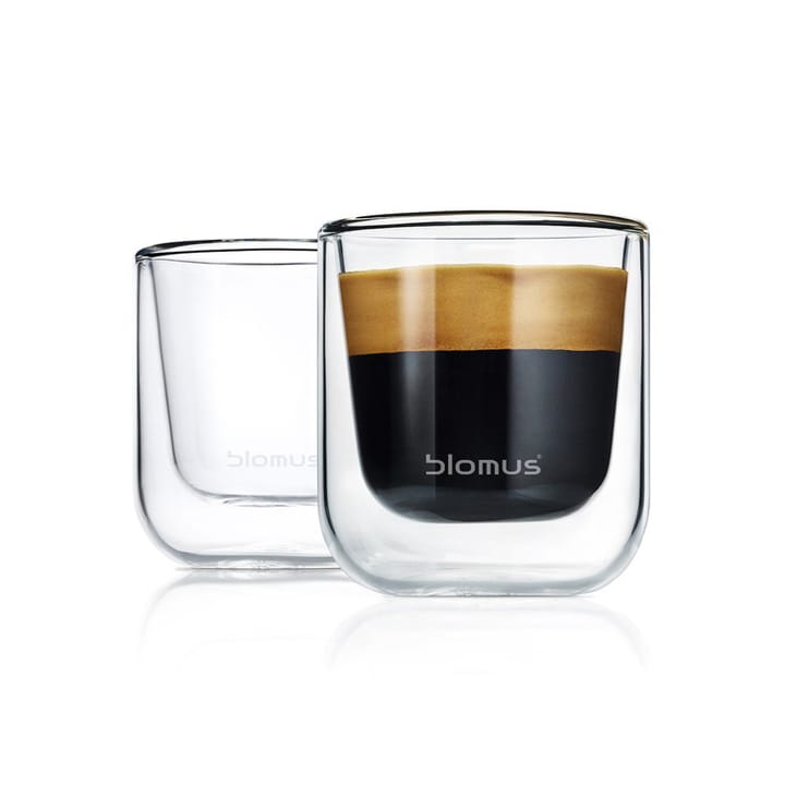 Copo térmico para expresso Nero, 2 un. - Clear - blomus