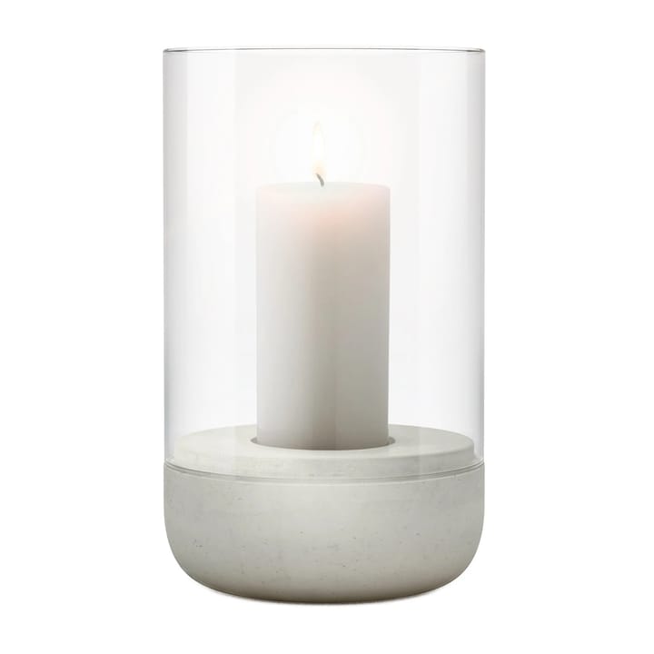 Lanterna com vela Calma Ø12 cm - Light grey - blomus