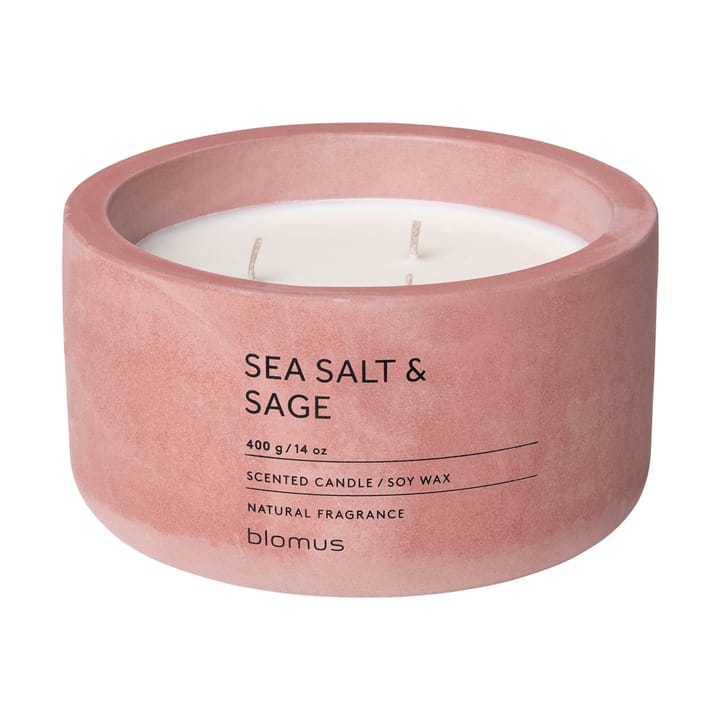 Vela perfumada Fraga 25 horas - Sea salt & Sage-Withered Rose - Blomus