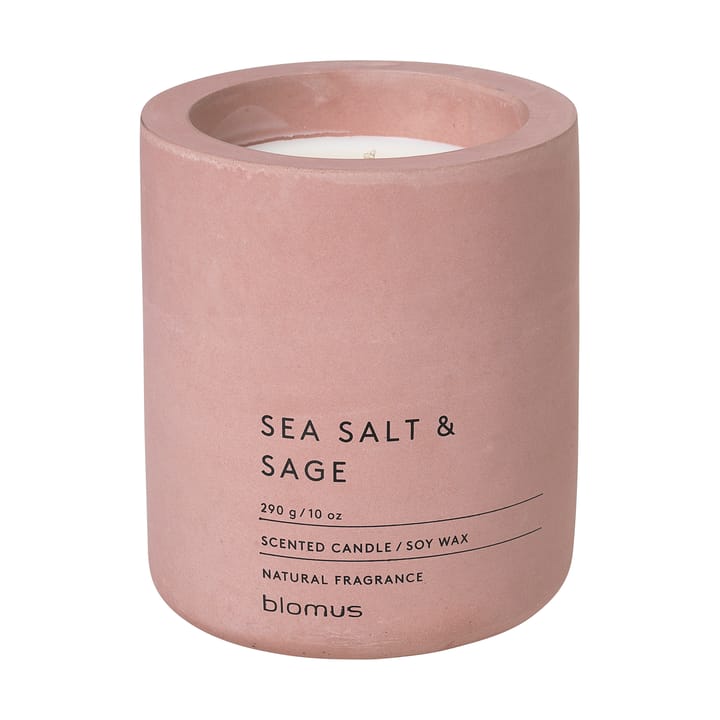 Vela perfumada Fraga 55 horas - Sea salt & Sage-Withered Rose - Blomus