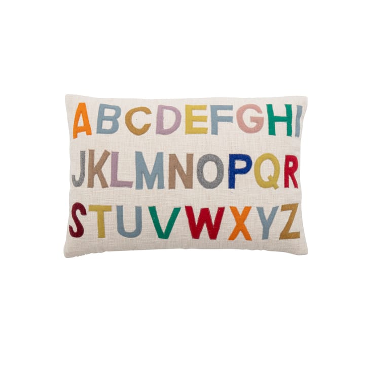 Almofada Lexi alphabet 40x60 cm - White-multi - Bloomingville