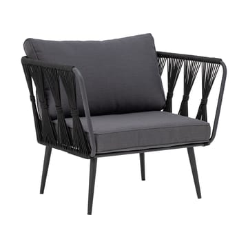 Cadeira lounge Pavone - Black - Bloomingville