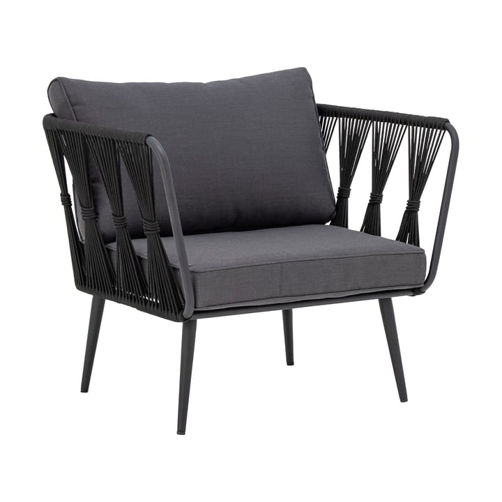 Cadeira lounge Pavone - Black - Bloomingville