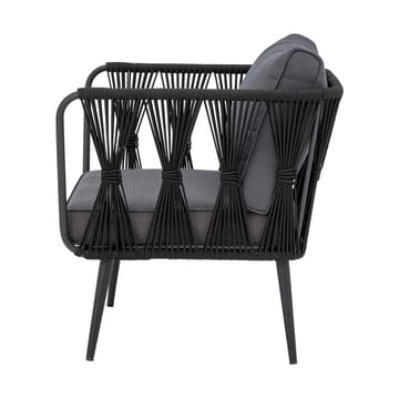 Cadeira lounge Pavone - Black - Bloomingville