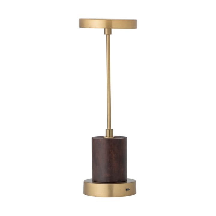 Candeeiro de mesa Chico portable Ø10x30 cm - Brass - Bloomingville