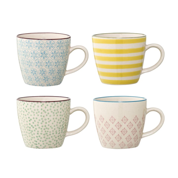 Caneca Patrizia, conjunto de 4 Ø7,5 cm - undefined - Bloomingville