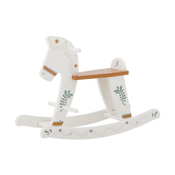 Cavalo de balouço Ruddy - White - Bloomingville